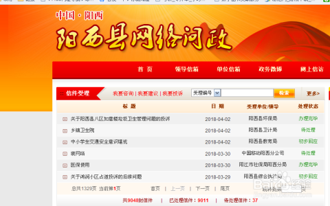 阳西网络问政最新动态及参与网络问政的步骤指南