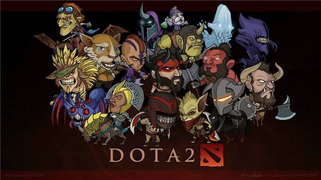 DOTA比赛的温馨日常与精彩瞬间